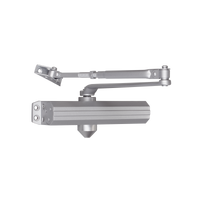 Cierra Puertas  / De Superficie / Puertas de Metal / Puertas de Madera / Ajustable para Tamaños 1~6 / Puertas Hasta 150 kg / Incluye Herrajes / Brazos de Acero Forjado