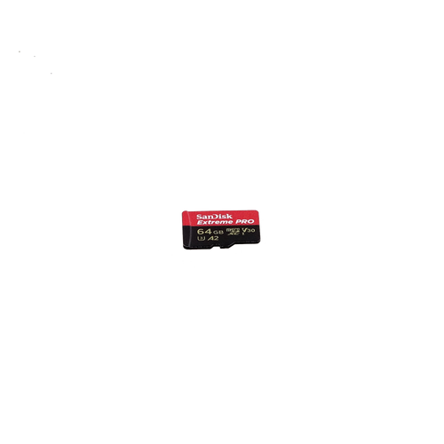 SANDISK EXTREME PRO MICROSD CARD 64GB, INCLUYE ADAPTADOR