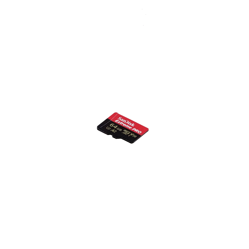 SANDISK EXTREME PRO MICROSD CARD 64GB, INCLUYE ADAPTADOR