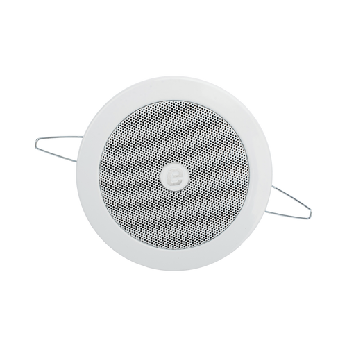 Altavoz  4" | Montaje en Techo | 3 - 6W | 70/100V | Frente Metálico | Resistente a Humedad