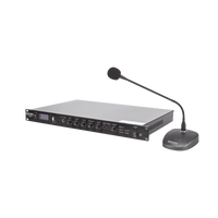 KIT de Amplificador de 120W Modelo SF120DTB | más Micrófono de Escritorio Modelo SF621A