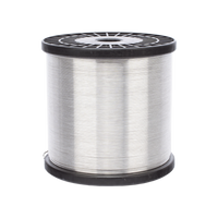 Alambre de Aluminio Reforzado / Intemperie / Ideal para Cercas Electrificadas / Calibre 16 - 500mts