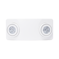 Luz de Emergencia Dual LED /520lm/uso rudo/montaje en pared o techo/batería de respaldo incluida
