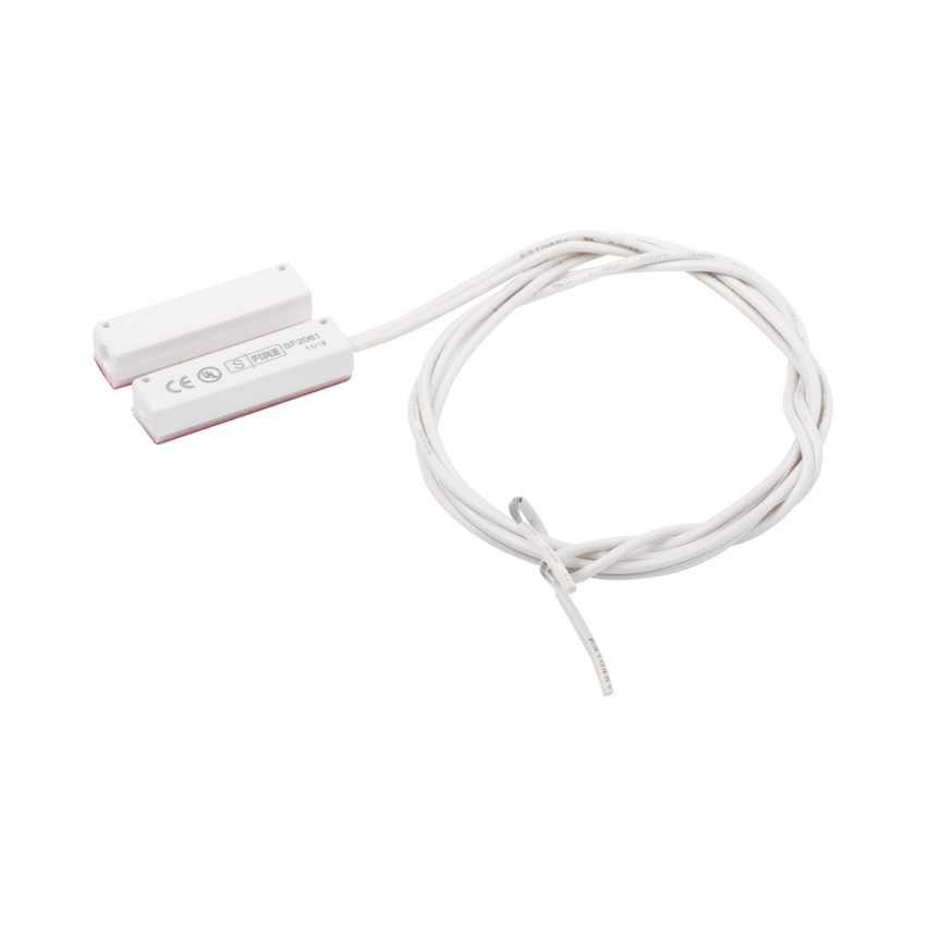 Contacto magnético para puertas y ventanas con cable de 45 cm color blanco / GAP: 13 mm