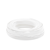 Bobina de 100 Metros (328.08 Pies) / Cable de CCA / 4 x 22 AWG / Tipo Aluminio Revestido de Cobre / Aplicaciones en Alarmas de Intrusi�n / Automatizaci�n