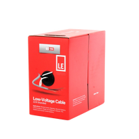 Bobina de 305 Metros (1000 Pies) / Cable de CCA / 6 x 22 AWG / Tipo Aluminio Revestido de Cobre / Aplicaciones en Control de Acceso / Alarmas de Intrusi�n/Control de Acceso / Automatizaci�n / Interfonos y TV Porteros