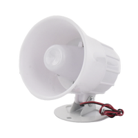 Sirena de 110dB / 15 W / Pequeña y Potente / Cableada