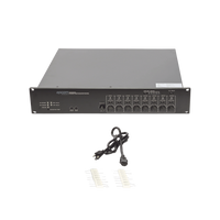 Controlador de Extensión de Evacuación de Voz | 8 Zonas | 500W | Soporta Máx. 19 SF6200MS en Cascada