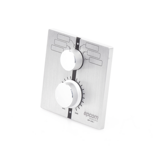 Control de  Volumen Remoto con Selector de Canales | Compatible con Amplificador SF2240UC - SF4240UC