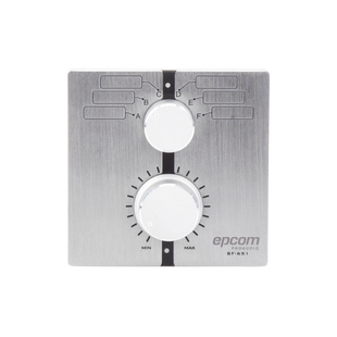 Control de  Volumen Remoto con Selector de Canales | Compatible con Amplificador SF2240UC - SF4240UC