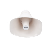 Altavoz para Exterior | Tipo Trompeta | 15-30W | 70/100V | IP66 | Material ABS | Bracket de Metal