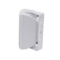 Altavoz de Pared de 2 vías | Woofer 4in + 1.5in | 2.5W - 20W | Para Sistemas 70/100V y 8 ohms | Material ABS | Rejilla y Bracket de Metal | Color Blanco