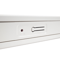 Letrero LED DUAL de SALIDA Universal con alto brillo/uso en pared, lateral o techo/Batería de Respaldo Incluida.