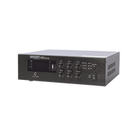 Mini Amplificador de Audio Mezclador | 240W RMS | Sistema 70/100V | MP3 | Tuner | Bluetooth | Musica ambiental y Voceo
