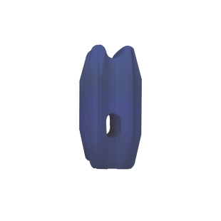Aislador de color Azul para postes de esquina de alta Resistencia con Anti UV de uso en cercos eléctricos