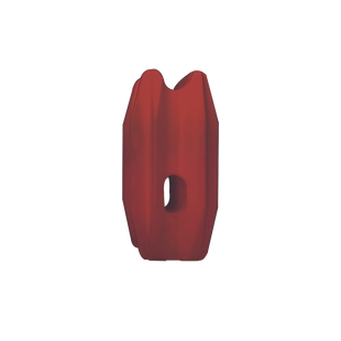 Aislador de color Rojo para postes de esquina de alta Resistencia con Anti UV de uso en cercos eléctricos