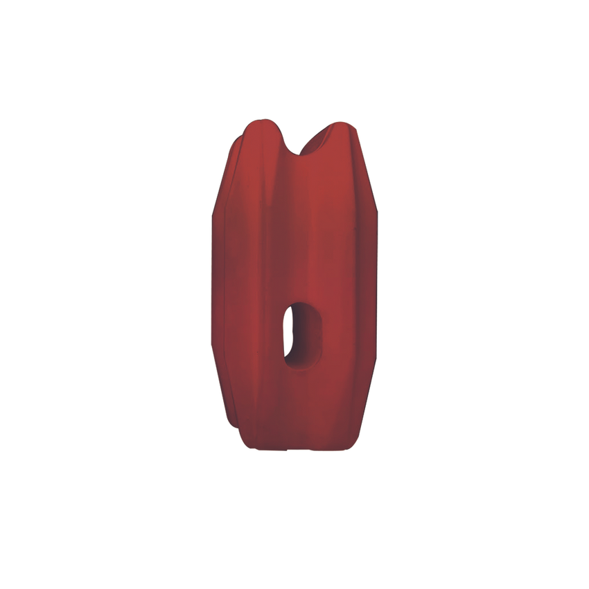 Aislador de color Rojo para postes de esquina de alta Resistencia con Anti UV de uso en cercos eléctricos