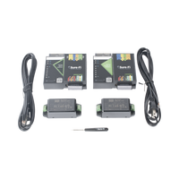 Convertidor de lectora para control de acceso (cableado a inalámbrico) / 1 Wiegand / 2 Relevadores / 2 Entradas / Atraviesa hasta 1.6 KM En Construcción o Material