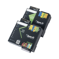 Convertidor de lectora para control de acceso (cableado a inalámbrico) / 1 Wiegand / 2 Relevadores / 2 Entradas / Atraviesa hasta 1.6 KM En Construcción o Material