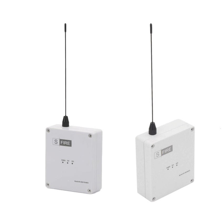 Aplicaciones de alta exigencia / KIT de Transmisor - Alimentación a 12Vcc / Receptor inalámbrico / Distancia máxima de transmisión 2500 metros (Linea de vista)