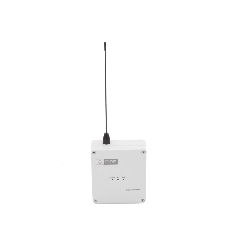 Receptor inalámbrico / 2500 metros de cobertura / 2 salidas de relevador tipo C
