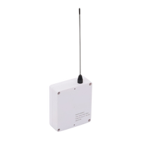 Receptor inalámbrico / 2500 metros de cobertura / 4 salidas de relevador tipo C