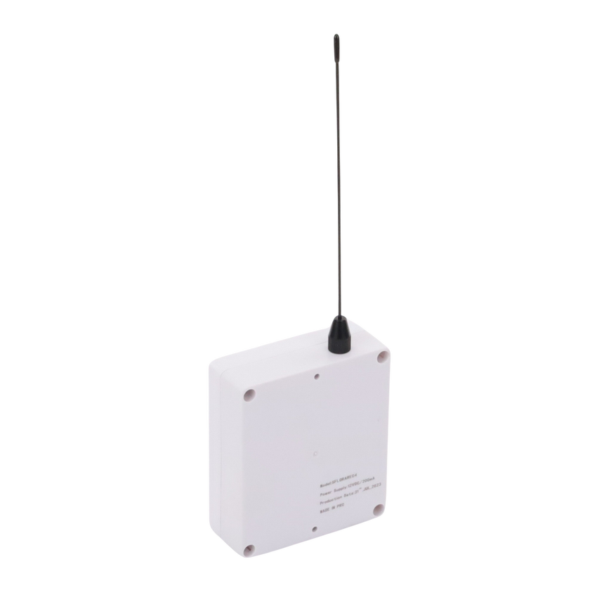 Receptor inalámbrico / 2500 metros de cobertura / 4 salidas de relevador tipo C