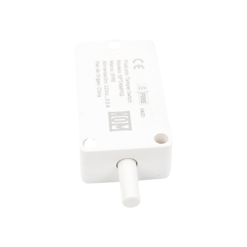 Tamper switch / Normalmente Abierto / Aplicación para Paneles de alarma, Gabientes, paneles de acceso, etc / Facil uso