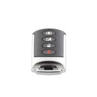 LLavero remoto de 4 Botones de uso rudo ideal para Armado total/parcial/desarmado/pánico. para DSC 433 MHz