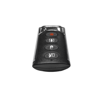 LLavero remoto de 4 Botones de uso rudo ideal para Armado total/parcial/desarmado/pánico. Duracion de Batería hasta 5 años.