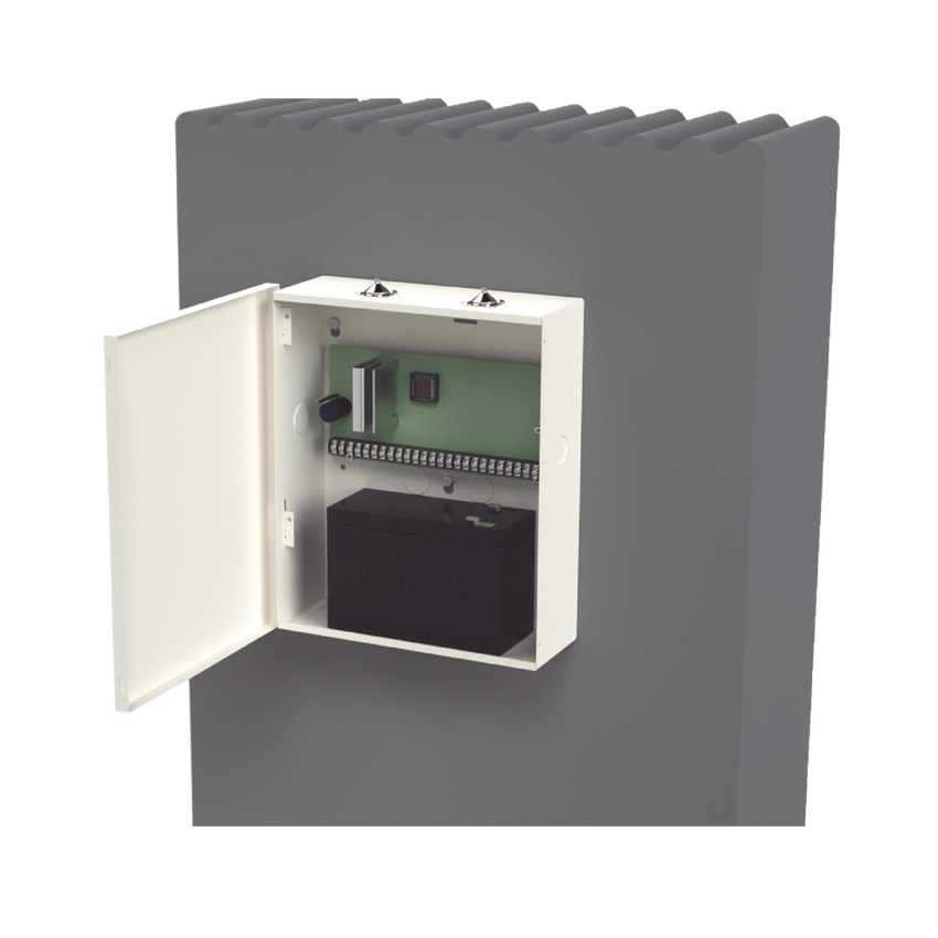 Gabinete para Alarma de la Familia CAPTAIN/XL2T, CFB-516, VISTA48 y Bater�a PL712 (No Incluida)