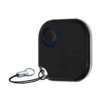 Botón Bluetooth Inalámbrico color Negro, programe escenas de Shelly y ejecútelas con uno o varios clic