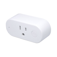 Adaptador PlugIn inalámbrico WIFI/ Nube P2P / Medición de consumo/ Soporta Google y Alexa / 15A