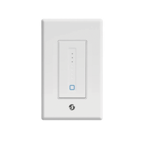 Interruptor Atenuable de Pared con Conexión WIFI / Soporta Nest / Alexa / Nube P2P y control local