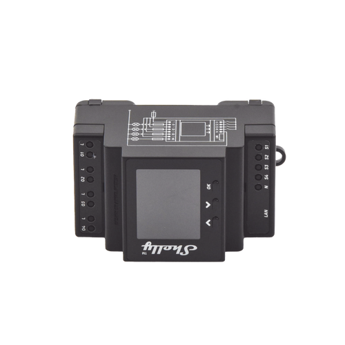 Relevador 40A inalámbrico WIFI y Ethernet / 4 canales inteligentes / 10A por canal, 110-230 V /montaje riel DIN