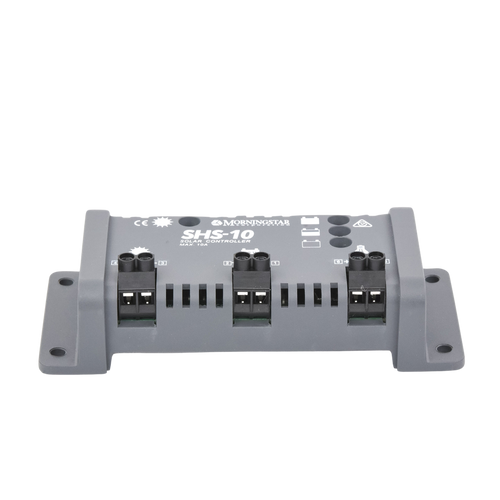 Controlador de Carga Solar PWM 10 A / 12 VCC / Desconexi�n Autom�tica / IP22 / Protecci�n Integral / Bajo Consumo 8 mA