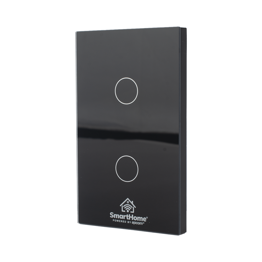 (ZigBee) Apagador switch inalámbrico ZigBee, control de 2 regresos de carga, 110V