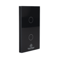 (ZigBee) Apagador switch inalámbrico ZigBee, control de 2 regresos de carga, 110V