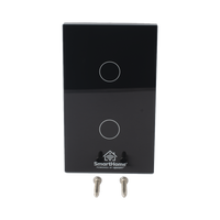 (ZigBee) Apagador switch inalámbrico ZigBee, control de 2 regresos de carga, 110V