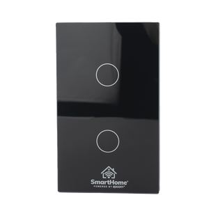 (ZigBee) Apagador switch inalámbrico ZigBee, control de 2 regresos de carga, 110V