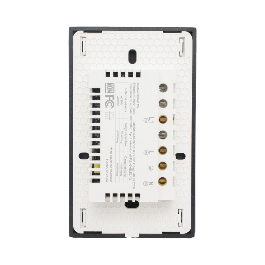 (Wifi) Apagador switch inalámbrico WIFI, control de 1 regreso de carga, 110V