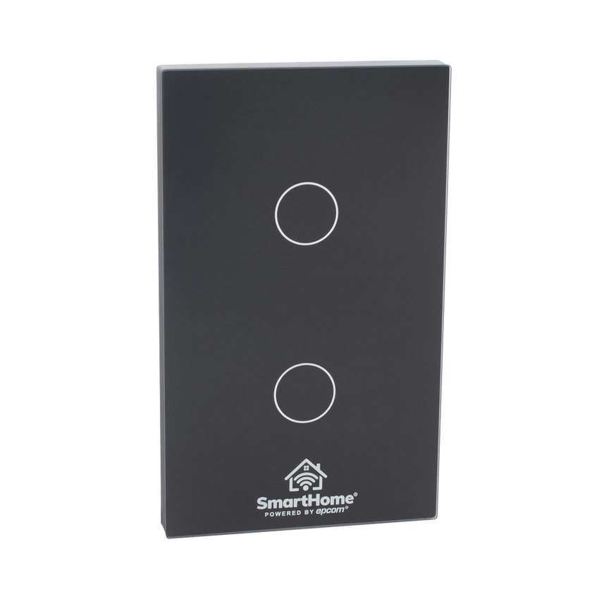 (Wifi) Apagador switch inalámbrico WIFI, control de 2 regresos de carga, 110V