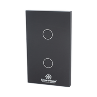 (Wifi) Apagador switch inalámbrico WIFI, control de 2 regresos de carga, 110V