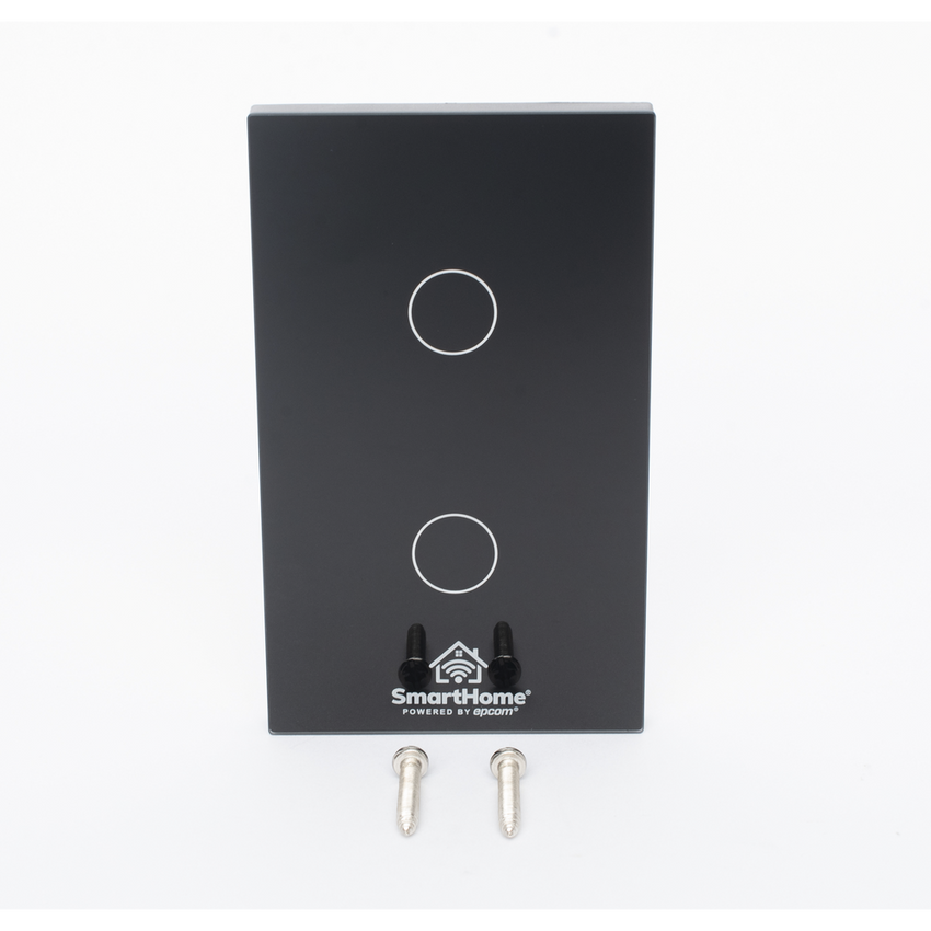 (Wifi) Apagador switch inalámbrico WIFI, control de 2 regresos de carga, 110V