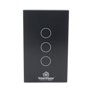 (Wifi) Apagador switch inalámbrico WIFI, control de 3 regresos de carga, 110V