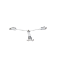 Brida para sujeción de retenida compatible con tramos STZ30G, Galvanizado por Inmersión en Caliente.