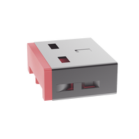 Dispositivo de Bloqueo Smartkeeper, Para Puertos USB-A, Color Rojo, 1 Pieza