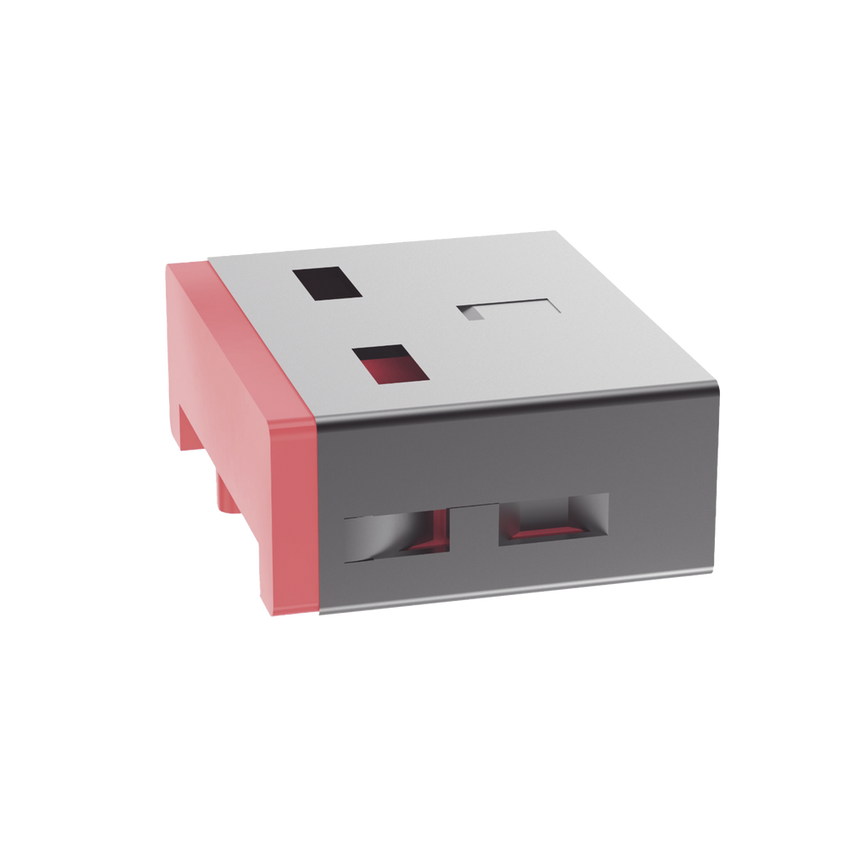 Dispositivo de Bloqueo Smartkeeper, Para Puertos USB-A, Color Rojo, 1 Pieza