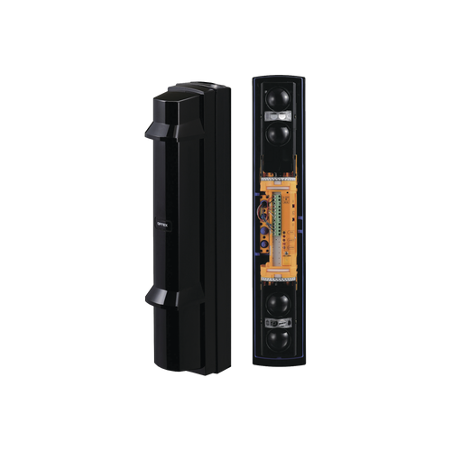 Barrera fotoeléctrica de 100 metros 4 rayos  4 canales / Alimentación por baterías incluidas