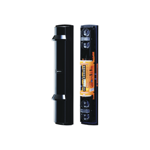 Barrera fotoelectrica de 200 metros 4 rayos  4 canales  doble modulación y control de potencia del rayo